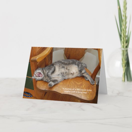 Nora Zitat 7 "x5" geklappte Grußkarte Karte (Vorderseite)