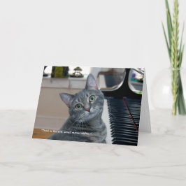 Nora Zitat 7 "x5" geklappte Grußkarte Karte