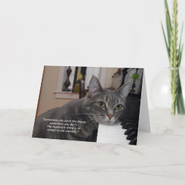 Nora Zitat 7 "x5" geklappte Grußkarte Karte