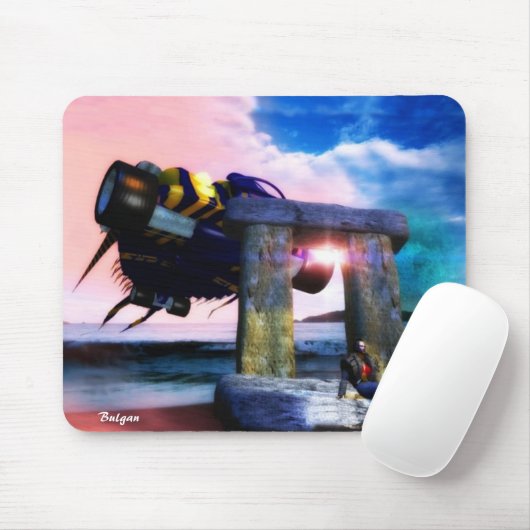 NORA, ZURÜCK IN DIE ZUKUNFT, Science Fiction, SCI- Mousepad (Mit Mouse)