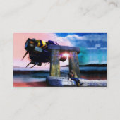 NORA, ZURÜCK IN DIE ZUKUNFT, Science Fiction, SCI- Visitenkarte (Rückseite)