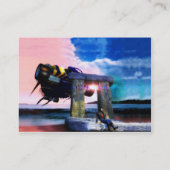 NORA, ZURÜCK IN DIE ZUKUNFT VISITENKARTE (Rückseite)