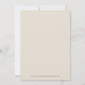 NORAH Bohemische Wasserfarbenkaktus Save the Date Einladung (Rückseite)