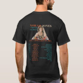NORAH JONES, MAVIS STAPLES TOUR 2020 T-Shirt (Rückseite)