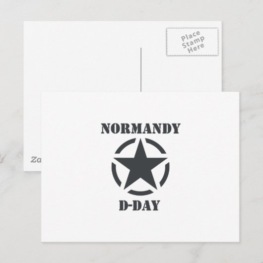 Norandy D-Day Postkarte (Vorne/Hinten)