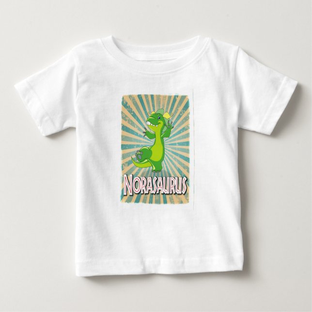 Norasaurus Baby T-shirt (Vorderseite)