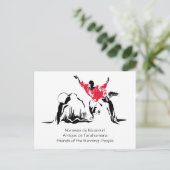 Norawas de RaramuriAmigos de Tarahu... Postkarte (Stehend Vorderseite)