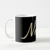 Norbert Name whitegold Tasse Teetasse Kaffeetasse (Links)