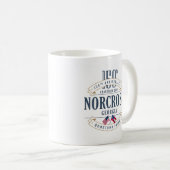 Norcross, Georgia 150 Jahre T - Shirt Kaffeetasse (VorderseiteRechts)