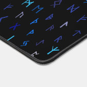 Nord am Nachttisch matt Schreibtischunterlage (Ecke)