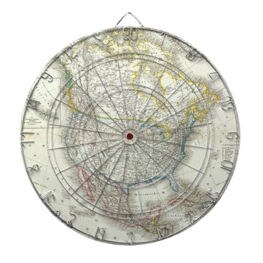 Nord Amerika Dartscheibe (vorne)