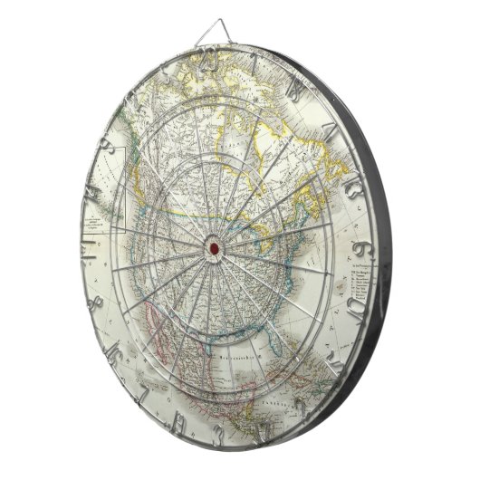 Nord Amerika Dartscheibe (Vorderseite rechts)