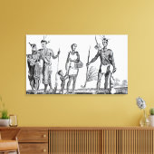 Nord-Amerikanische Ureinwohner Leinwanddruck (Insitu (Wohnzimmer))