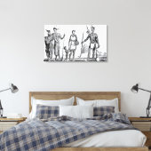 Nord-Amerikanische Ureinwohner Leinwanddruck (Insitu (Schlafzimmer))