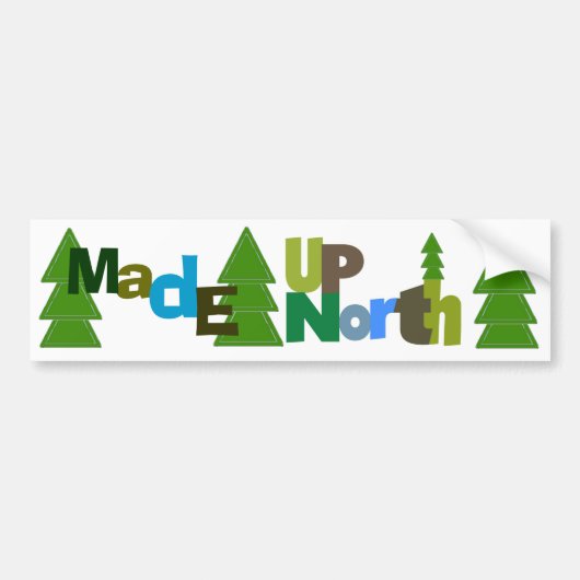 Nord-Autoaufkleber Autoaufkleber (Vorne)