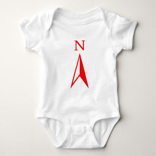 Nord Baby Strampler (Vorderseite)