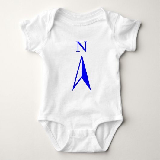 Nord Baby Strampler (Vorderseite)