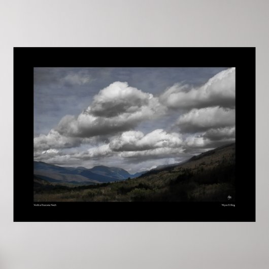 Nord bis Franconia Notch Poster (Vorne)