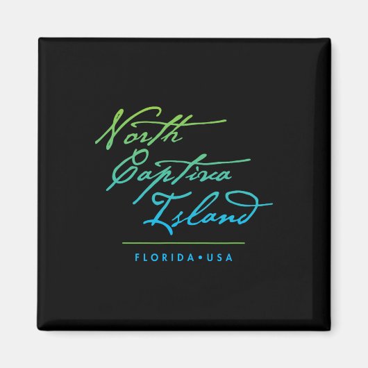Nord Captiva Island Florida Magnet (Vorne)