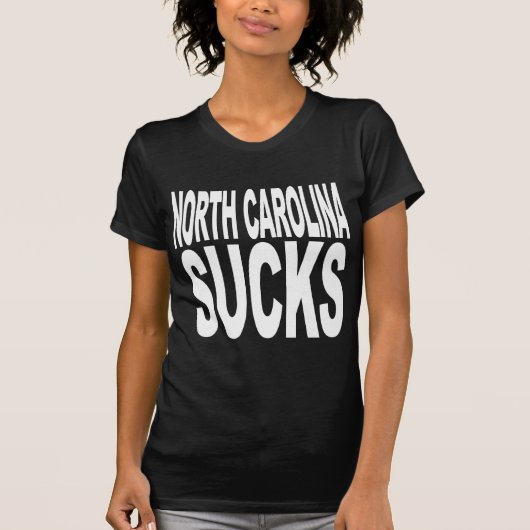 Nord-Carolina ist zum Kotzen T-Shirt (Vorderseite)