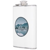 Nord-Carolina-Reflektion Flachmann (Links)