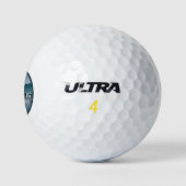 Nord-Carolina-Reflektion Golfball (Logo)