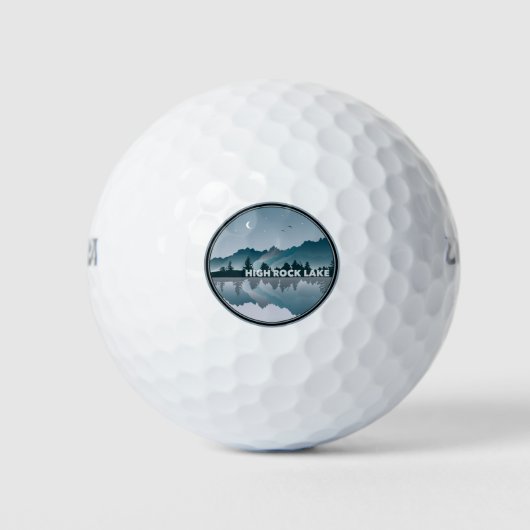 Nord-Carolina-Reflektion Golfball (Vorderseite)