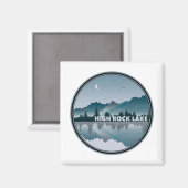 Nord-Carolina-Reflektion Magnet (Vorderseite/Rückseite)