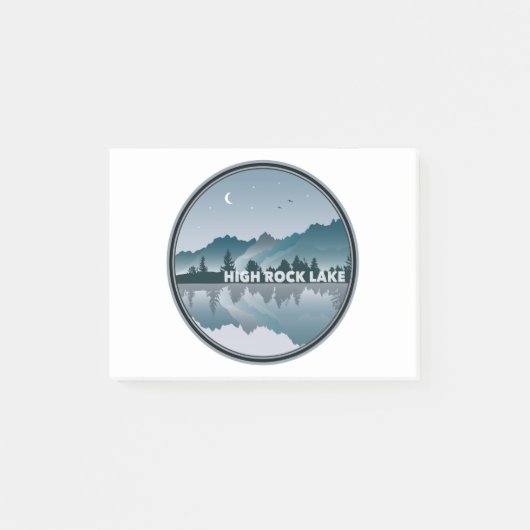 Nord-Carolina-Reflektion Post-it Klebezettel (Vorderseite)