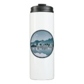 Nord-Carolina-Reflektion Thermosbecher (Vorderseite)