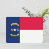 Nord-Carolina-Staatsflagge (Stehend Vorderseite)