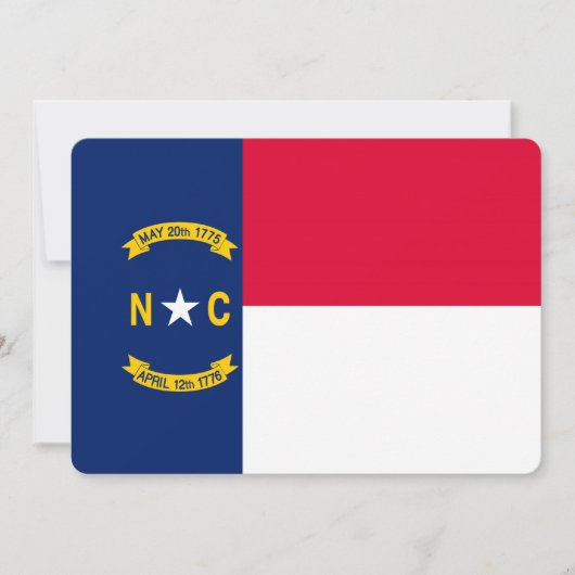 Nord-Carolina-Staatsflagge (Vorderseite)