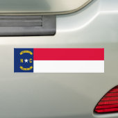 Nord-Carolina-Staatsflagge Autoaufkleber (Auf Auto)