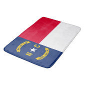 Nord-Carolina-Staatsflagge Badematte (Schrägansicht)