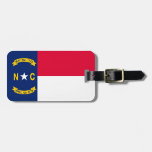 Nord-Carolina-Staatsflagge Gepäckanhänger