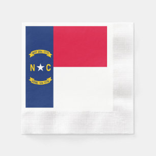 Nord-Carolina-Staatsflagge Serviette