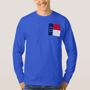 Nord-Carolina-Staatsflagge T-Shirt