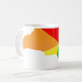 Nord Carolina Stolz. Kaffeetasse (Vorderseite Links)