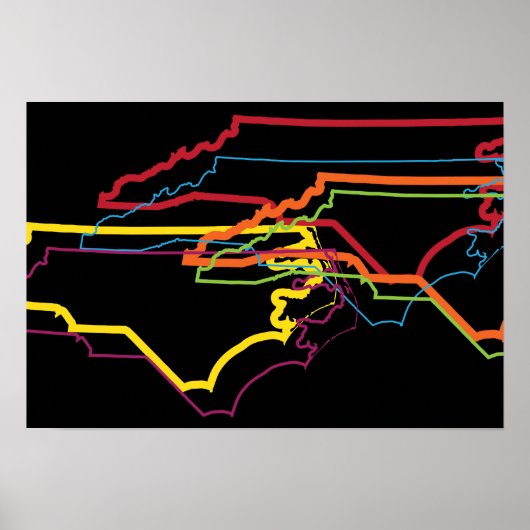Nord-Carolina-Stolz Poster (Vorne)