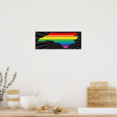 Nord Carolina Stolz. Poster (Küche)