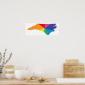 Nord Carolina Stolz. Poster (Küche)