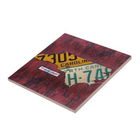 Nord-Carolinalizenz-Platten-Karten-Keramik-Fliese Fliese (Seite)