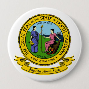 Nord-CarolinaSiegel Button