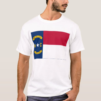 Nord-CarolinaStaats-Flagge T-Shirt