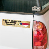 NORD-CAROLINAtee-PARTY Autoaufkleber (Auf Lkw)
