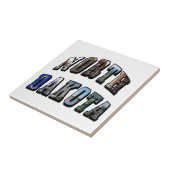 Nord-Dakota-Bildtext Fliese (Seite)