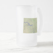 Nord-Dakota-Flaggenplan Stadt Tasse (VorderseiteRechts)