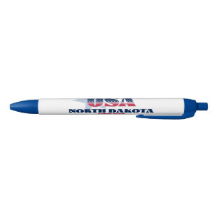 Nord-Dakota-Icon Pen Kugelschreiber