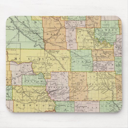 Nord-Dakota Mousepad (Vorne)