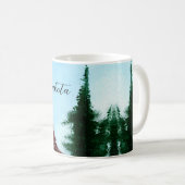 Nord-Dakota-Staat-Berglauf Kaffeetasse (VorderseiteRechts)